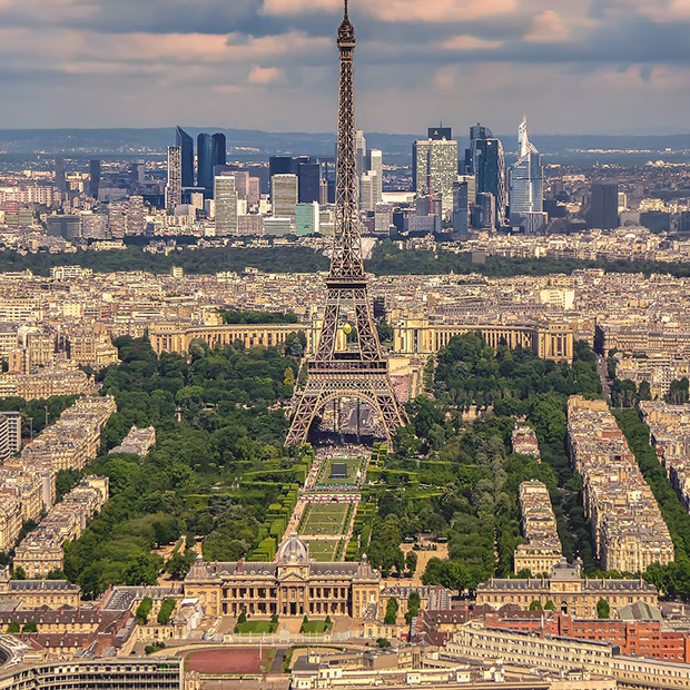 Fransk hold. Billede af Paris