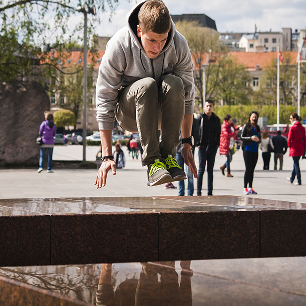 Parkour hold